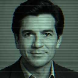 Depiction of human, 'Adrian Zmed'