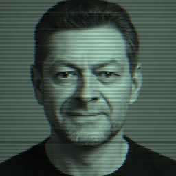 Depiction of human, 'Andy Serkis'
