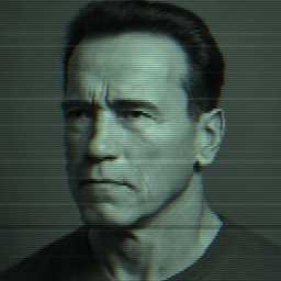 Depiction of human, 'Arnold Schwarzenegger'