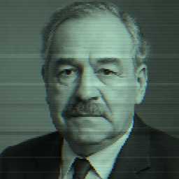 Depiction of human, 'Bernard Lee'
