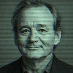 Depiction of human, 'Bill Murray'