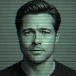 Depiction of human, 'Brad Pitt'