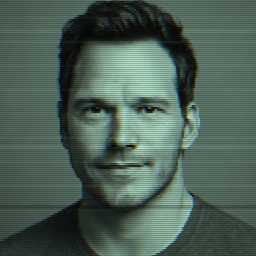 Depiction of human, 'Chris Pratt'