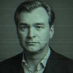 Depiction of human, 'Christopher Nolan'
