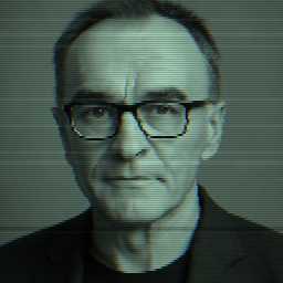 Depiction of human, 'Danny Boyle'