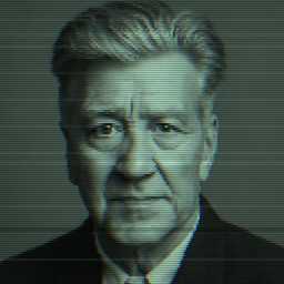 Depiction of human, 'David Lynch'