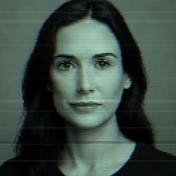 Depiction of human, 'Demi Moore'