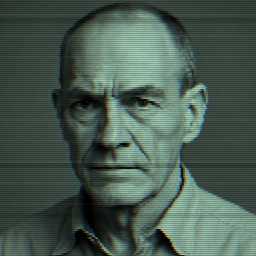 Depiction of human, 'Edward Bunker'