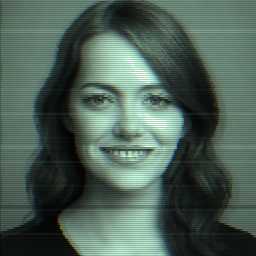 Depiction of human, 'Emma Stone'