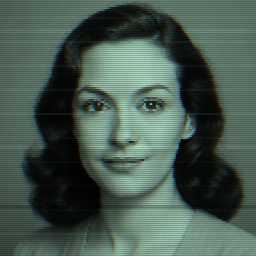 Depiction of human, 'Evelyn Keyes'