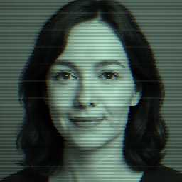 Depiction of human, 'Frances O'Connor'