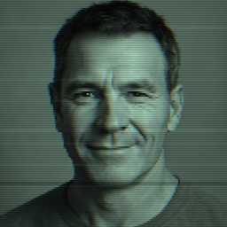 Depiction of human, 'Gary Sweet'