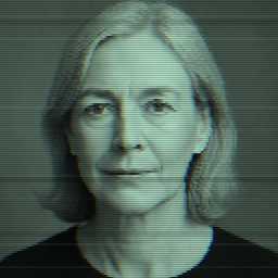 Depiction of human, 'Geraldine James'