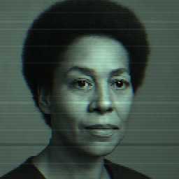 Depiction of human, 'Gloria Foster'