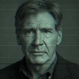 Depiction of human, 'Harrison Ford'