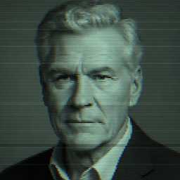 Depiction of human, 'Harve Presnell'