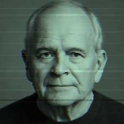 Depiction of human, 'Ian Holm'
