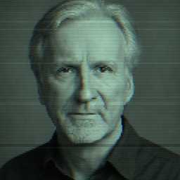Depiction of human, 'James Cameron'