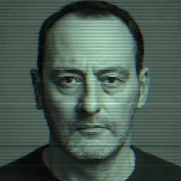 Depiction of human, 'Jean Reno'