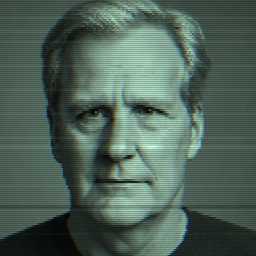 Depiction of human, 'Jeff Daniels'
