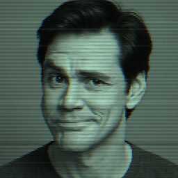 Depiction of human, 'Jim Carrey'