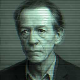 Depiction of human, 'John Hurt'