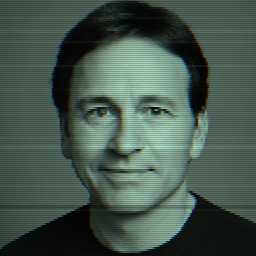 Depiction of human, 'John Ritter'
