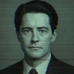 Depiction of human, 'Kyle MacLachlan'