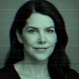 Depiction of human, 'Lauren Graham'