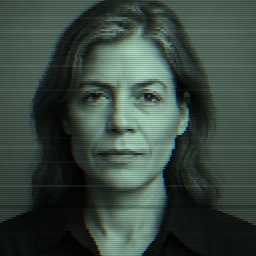 Depiction of human, 'Linda Hamilton'