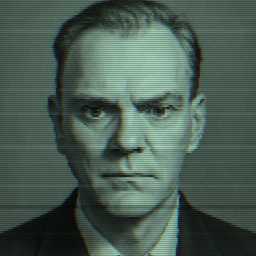 Depiction of human, 'Malcolm McDowell'