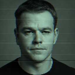 Depiction of human, 'Matt Damon'