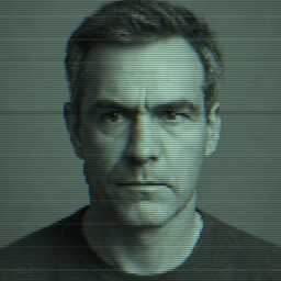 Depiction of human, 'Michael Bowen'