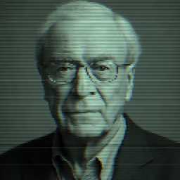 Depiction of human, 'Michael Caine'