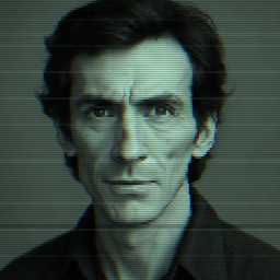 Depiction of human, 'Michael Gothard'