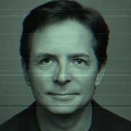 Depiction of human, 'Michael J. Fox'