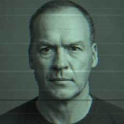 Depiction of human, 'Michael Keaton'