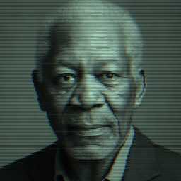 Depiction of human, 'Morgan Freeman'
