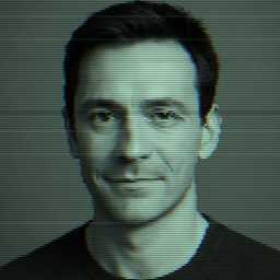 Depiction of human, 'Nick Moran'