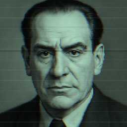 Depiction of human, 'Oscar Homolka'