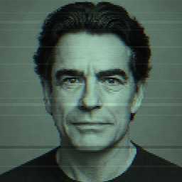 Depiction of human, 'Peter Gallagher'