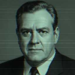 Depiction of human, 'Raymond Burr'