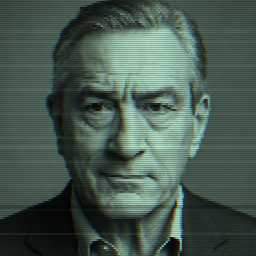 Depiction of human, 'Robert De Niro'