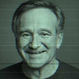 Depiction of human, 'Robin Williams'