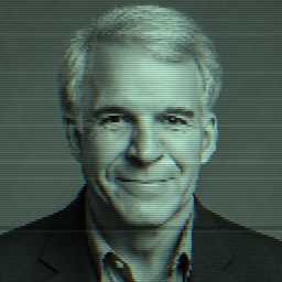 Depiction of human, 'Steve Martin'