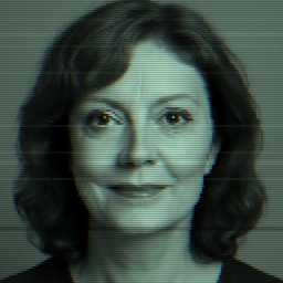 Depiction of human, 'Susan Sarandon'