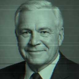 Depiction of human, 'Ted Knight'