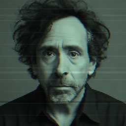 Depiction of human, 'Tim Burton'