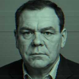 Depiction of human, 'Warren Clarke'