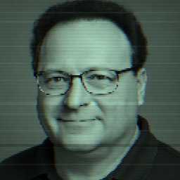Depiction of human, 'Wayne Knight'